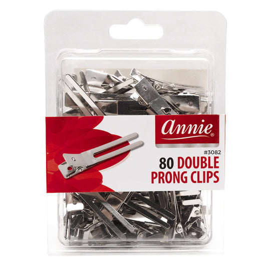 Double Prong Clips 80Ct