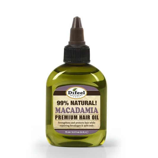 Premium Natural Hair Oil - Macadamia Oil 2.5 Oz