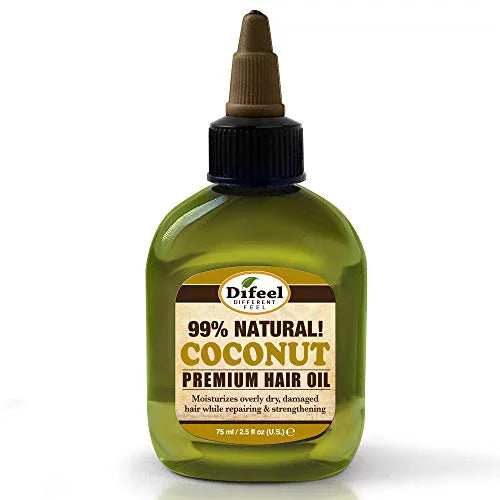 Premium Natural Hair Oil - Coconut Oil 2.5 Oz.