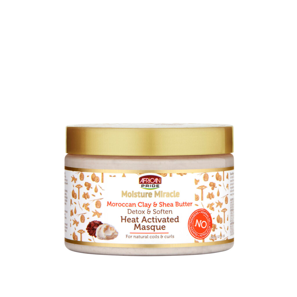 Moroccan Clay & Shea Butter Heat Activated Masque