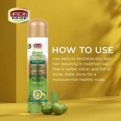 Olive Miracle Magical Growth Sheen 8oz