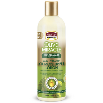 Olive Miracle Daily Hydration Oil Moisturizer Lotion 12oz