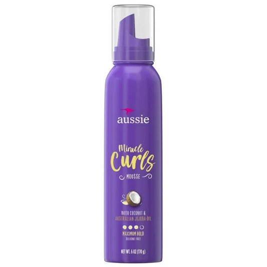 Miracle Curls Mousse With Coconut Oil 6oz