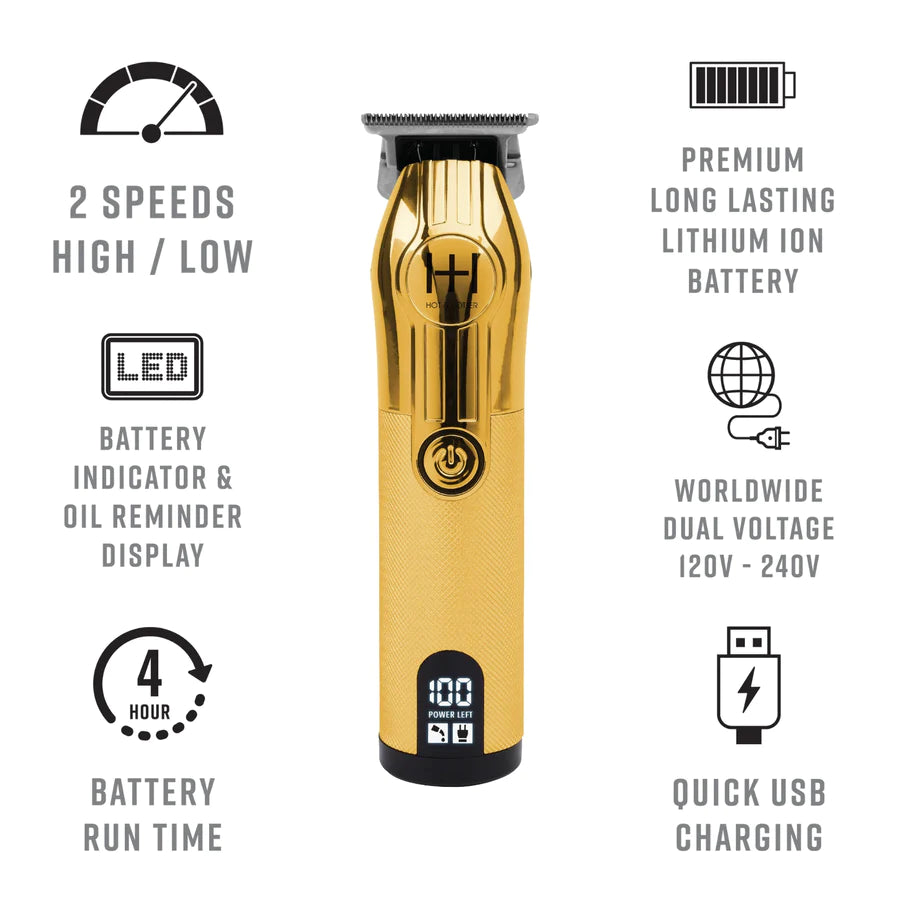 Cordless Lithium Outlining Trimmer Gold