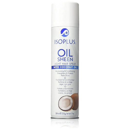 Oil Sheen Light Hair Spray with Coconut Oil, 9oz