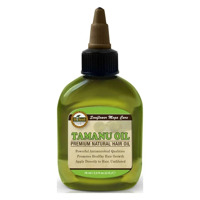Premium Natural Hair Oil - Tamanu Oil 2.5 Oz.