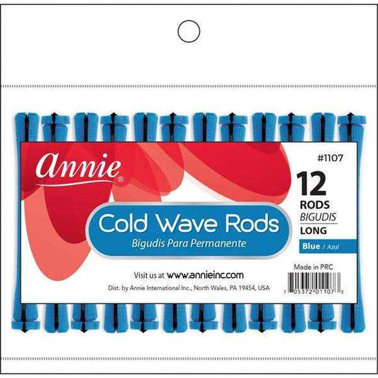 Cold Wave Rods Long 12Ct Blue