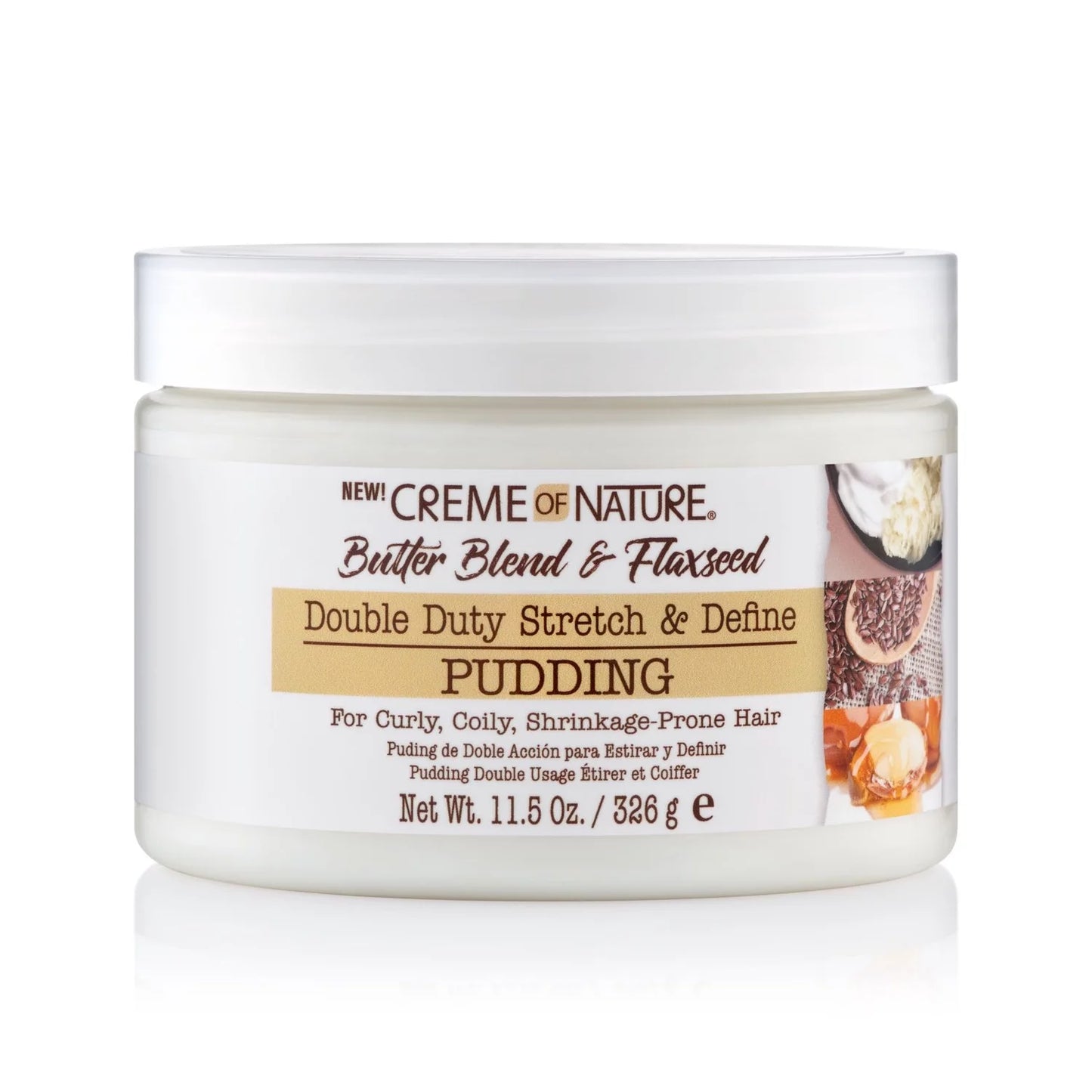 Butter Blend & Flaxseed Stretch & Define Styling Cream Pudding