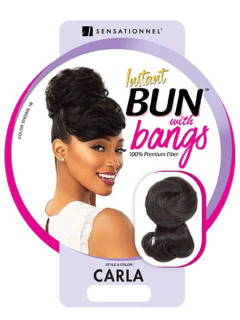 Instant Bun With Bangs - CARLA (1)